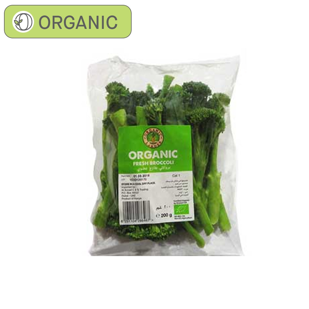 ORGANIC LARDER Broccoli packed