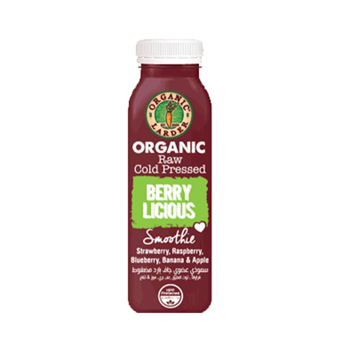 ORGANIC LARDER Berry Licious Smoothie, 300ml - Organic, Vegan, Gluten Free