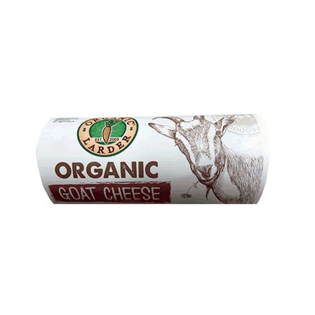 ORGANIC LARDER Goat Cheese, Garlic, 100g - Organic, Natural