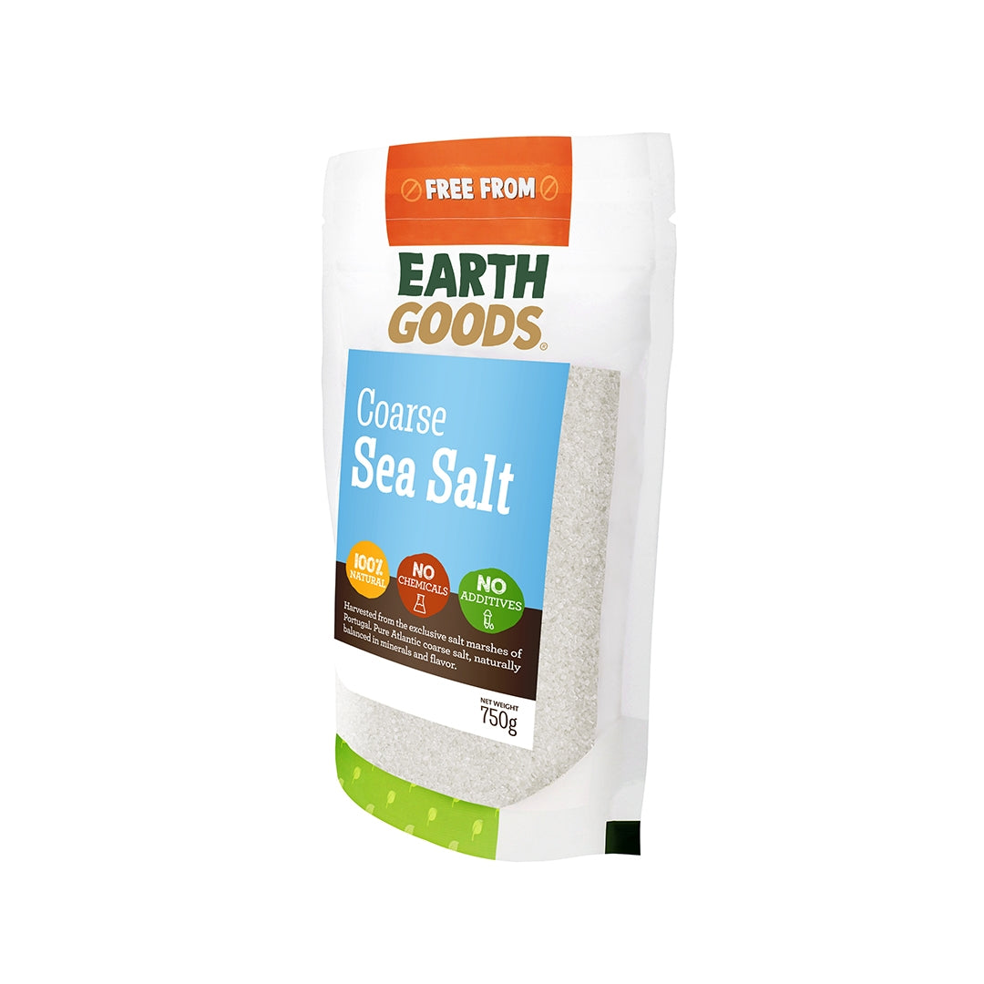 EARTH GOODS Coarse Sea Salt, 750g