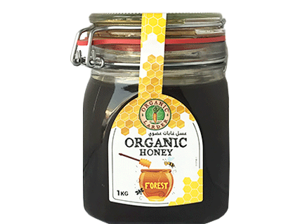 ORGANIC LARDER Raw Honey Forest, 1Kg