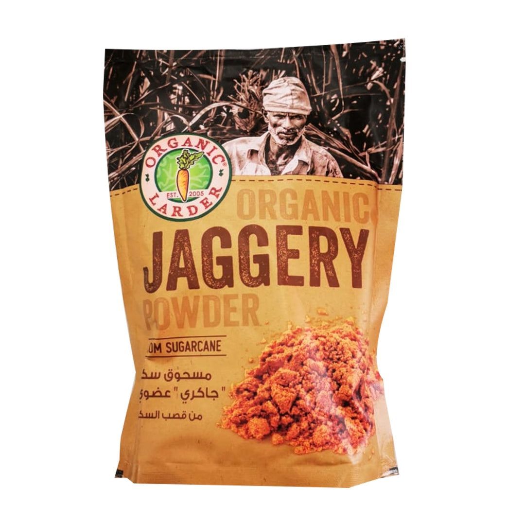ORGANIC LARDER Jaggery Powder, 500g - Organic, Natural
