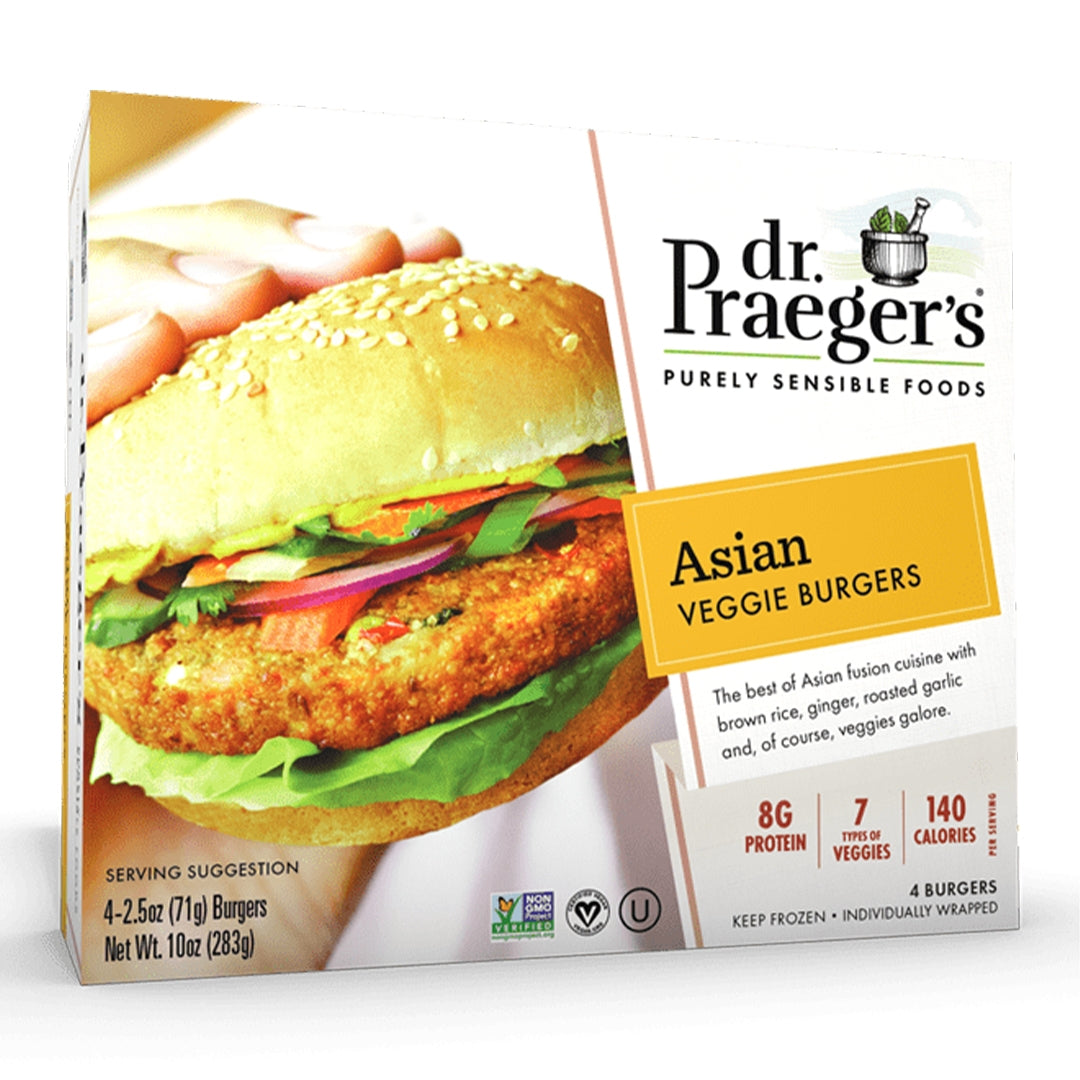 DR. PRAEGER'S Veggie Burgers - Asian, 283g