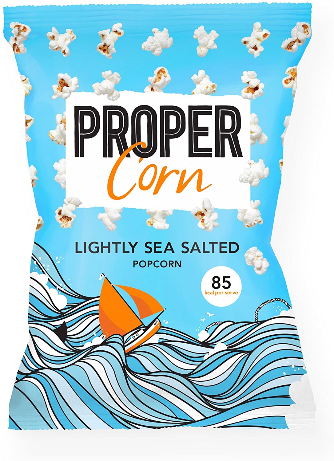 PROPERCORN Popcorn Lightly Sea Salted, 20g