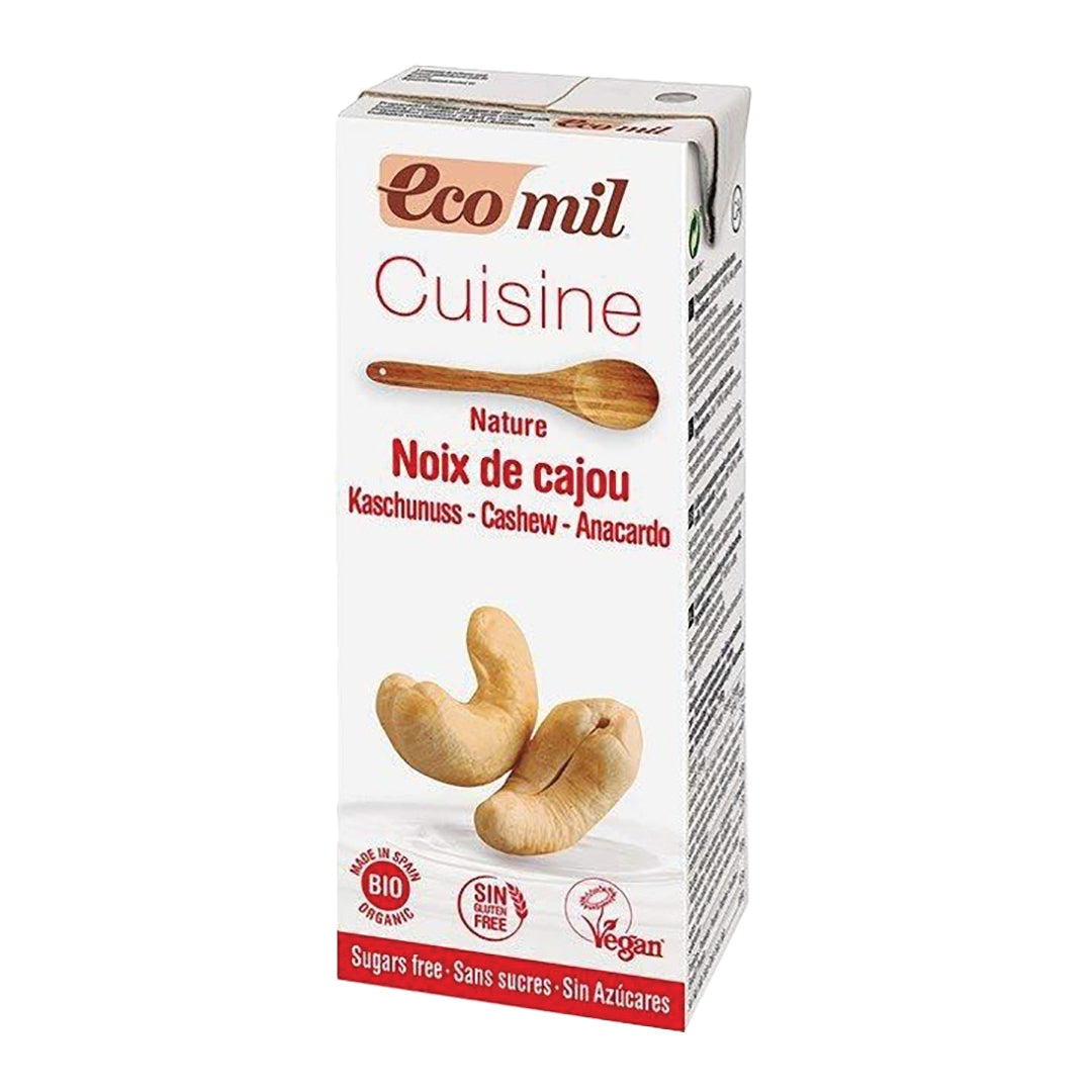 ECOMIL Cuisine Cashew Sugar-Free Bio, 200ml