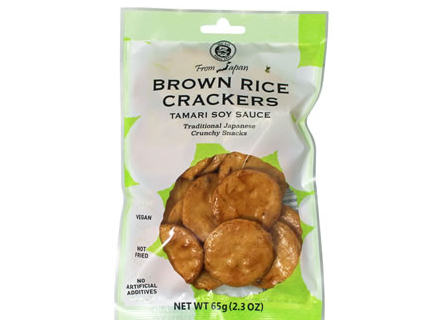 MUSO Brown Rice Crackers - Tamari, 65g