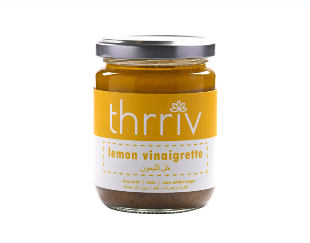 THRRIV Keto Lemon Vinaigrette Sauce, 200g
