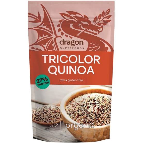 DRAGON SUPERFOODS Tricolor Quinoa (White,Black and Red), 300g