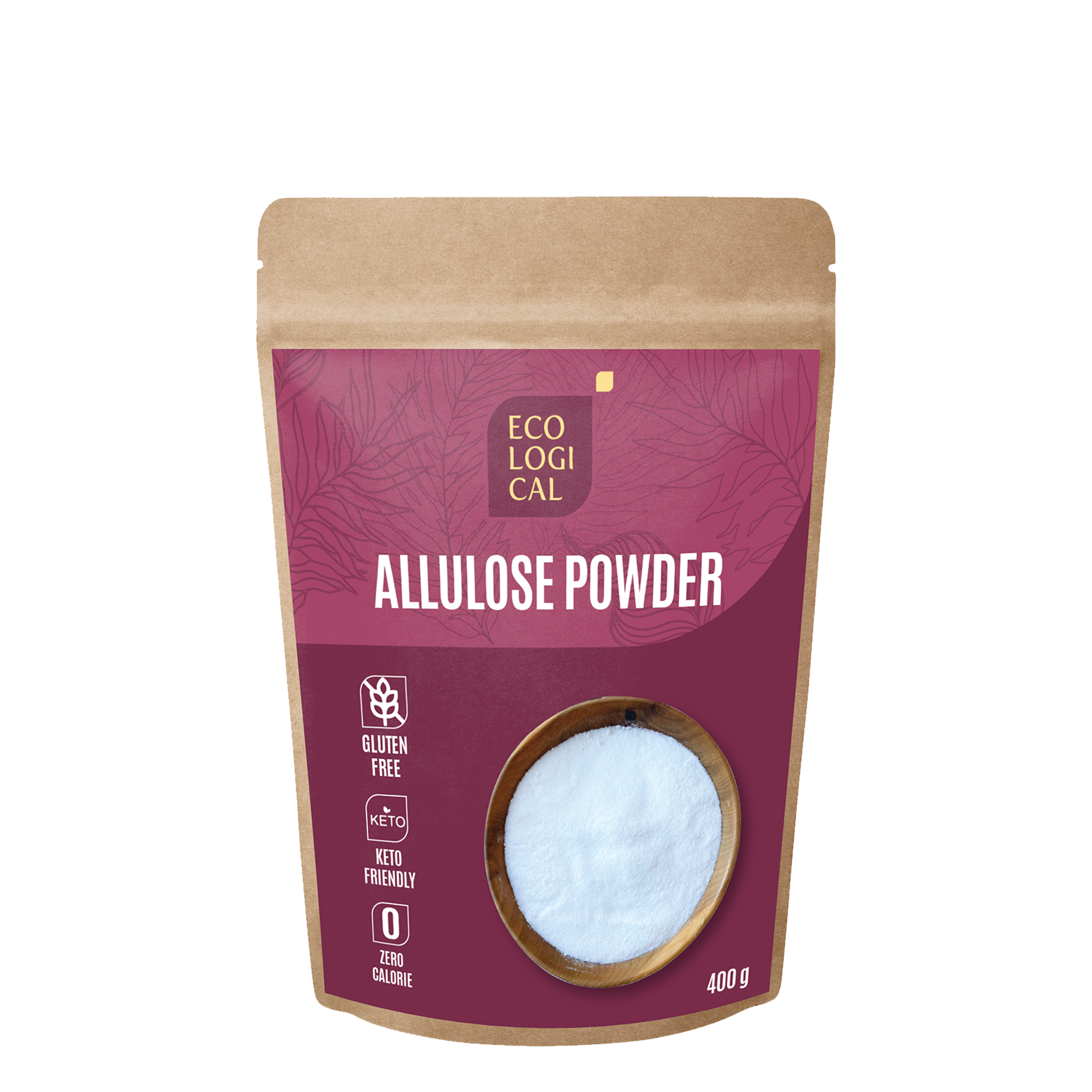 ECOLOGICAL Allulose Powder, 400g - Sweetener