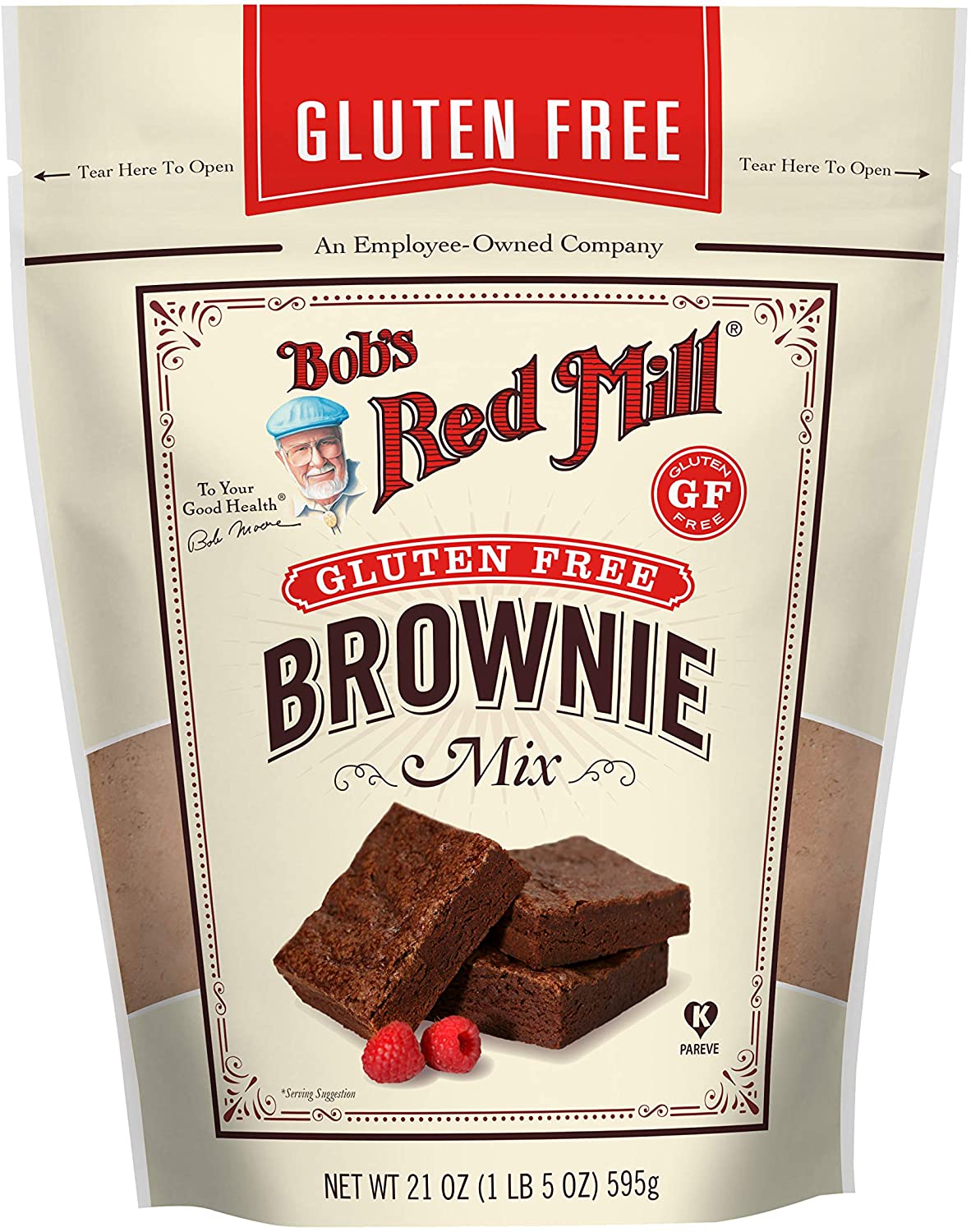 BOB'S RED MILL Brownie Mix, 595g, Gluten Free