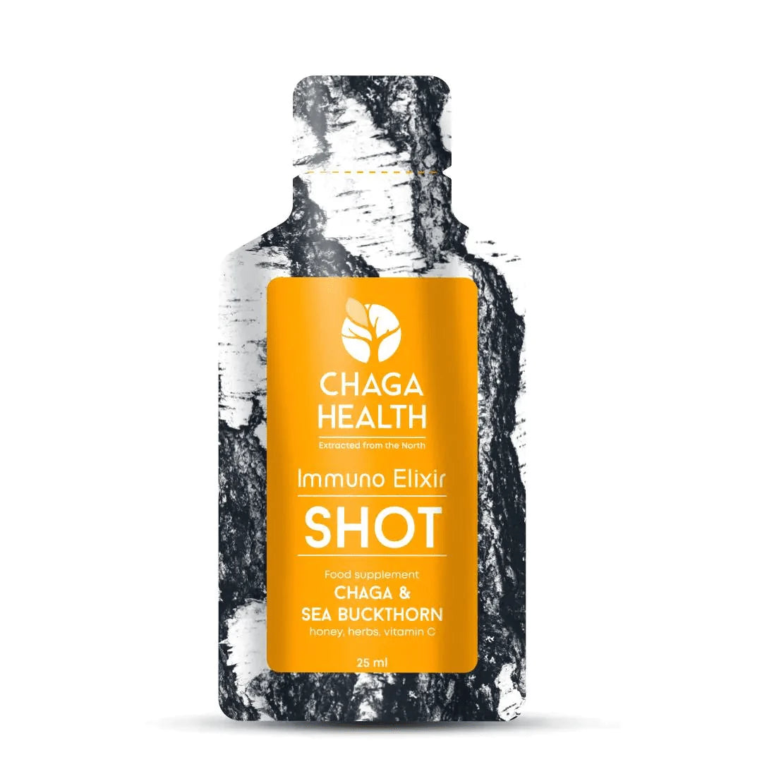 CHAGA HEALTH Immuno Elixir Sea Buckthorn, 25ml - Pack of 10 Sachets