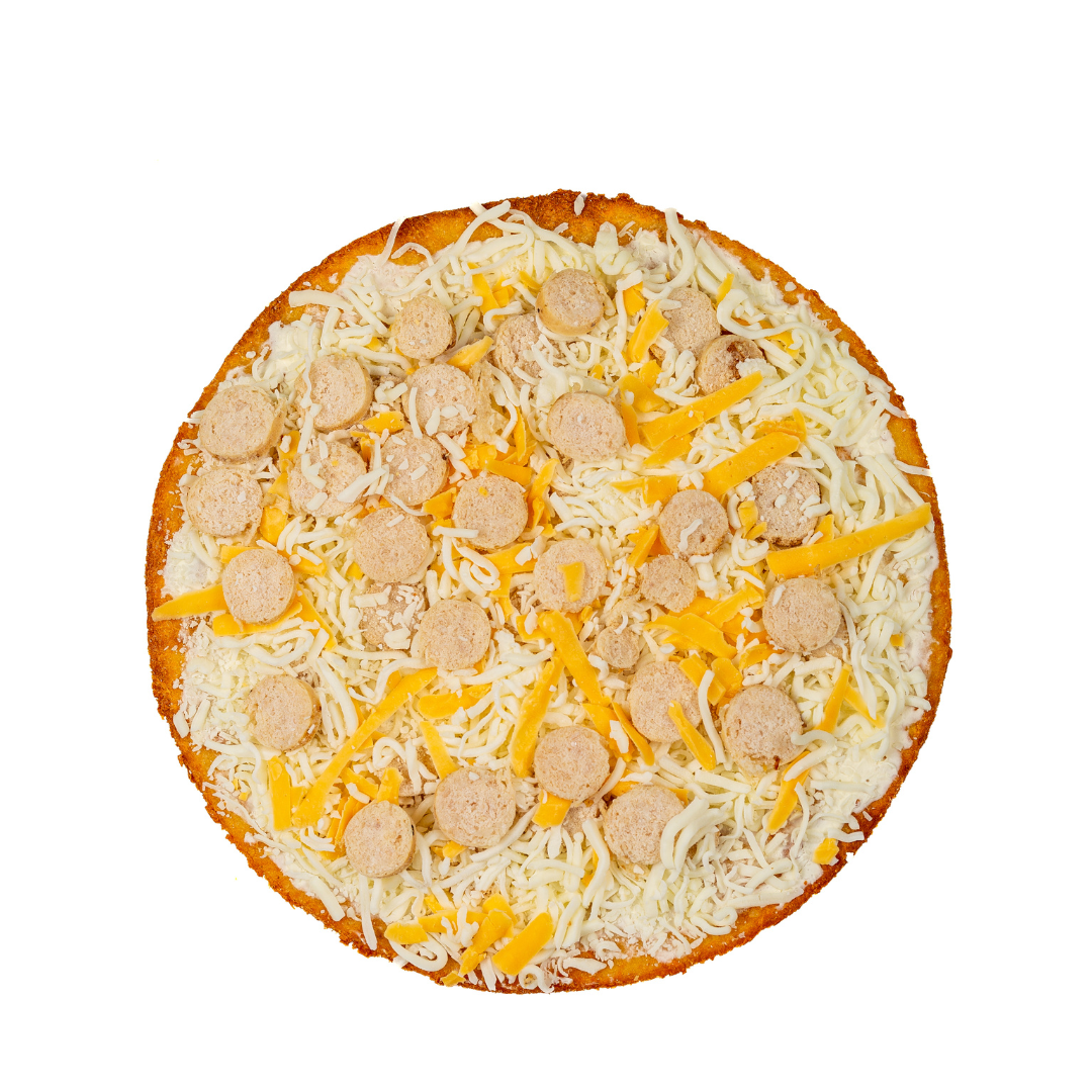 THRRIV Keto Creamy Garlic Chicken Pizza, 453g