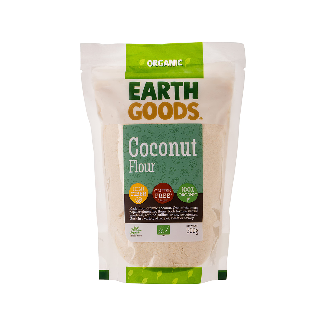 EARTH GOODS Coconut Flour, 500g