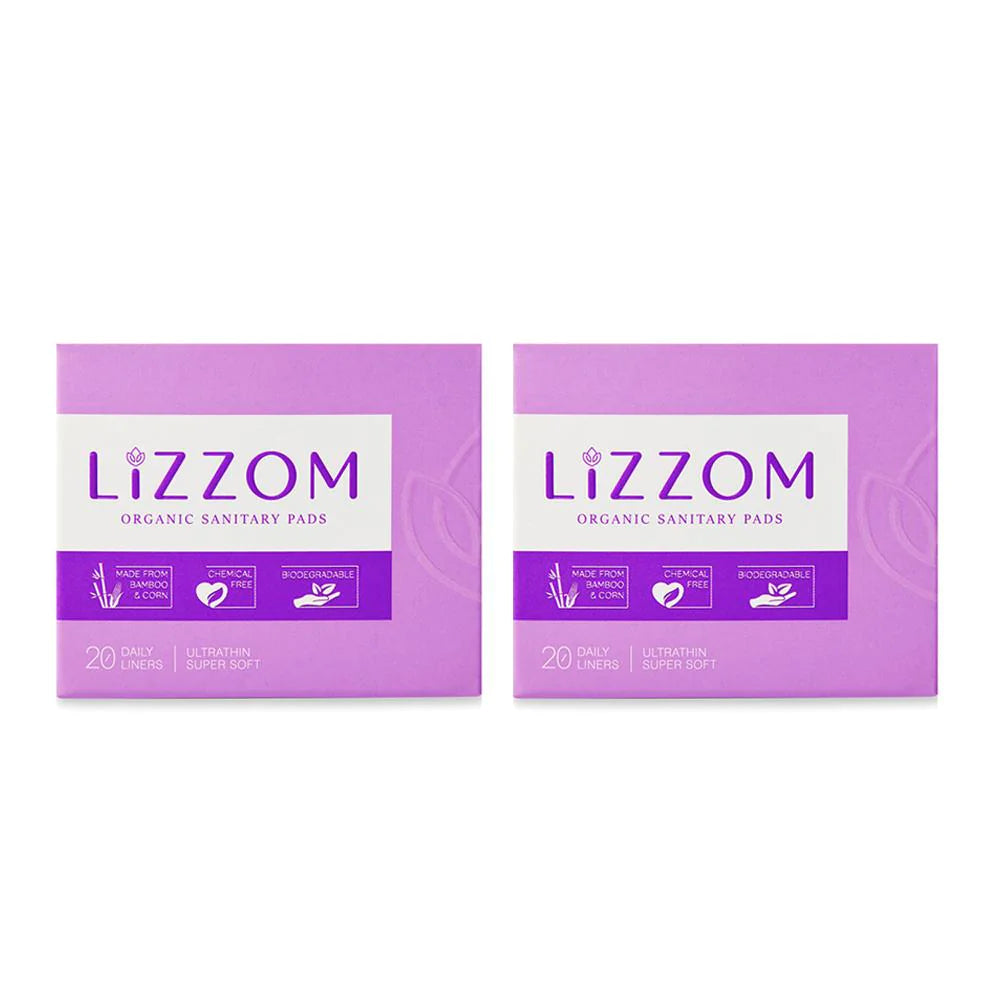 LiZZOM Daily Liners (40 Liners) - Pack Of 2