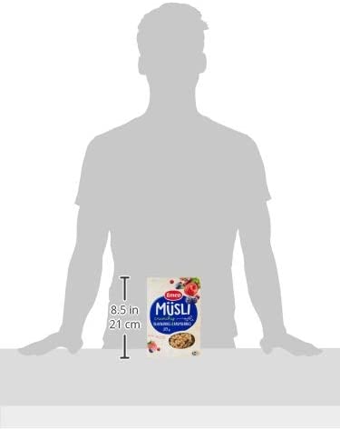 EMCO Crunchy Muesli With Blueberry And Raspberry, 375g