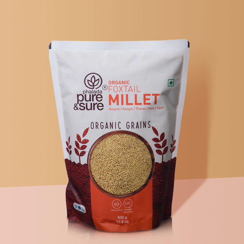 PURE & SURE Organic Foxtail Millet, 500g