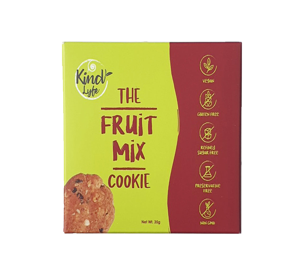 KIND LYFE Fruit Mix Cookie, 35g