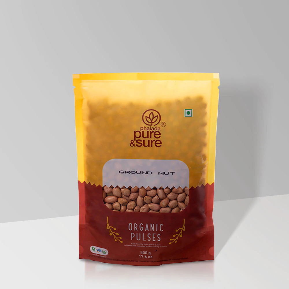 PURE & SURE Organic Ground Nuts, 500g