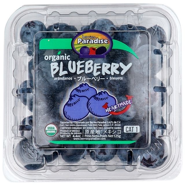 BERRIES PARADISE Blueberries, 125g
