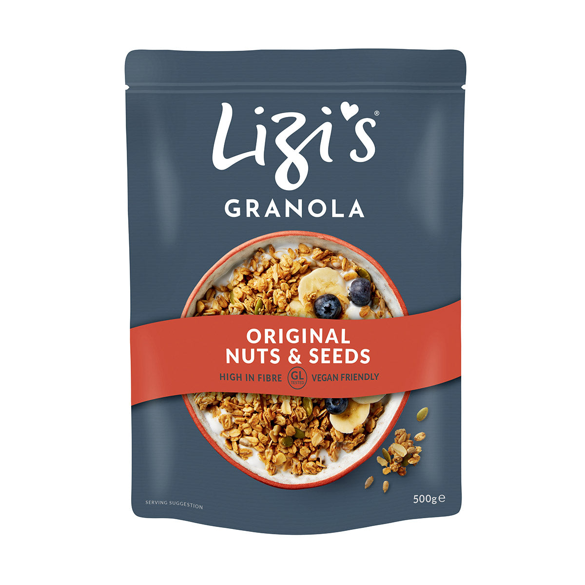 HUNTER'S COLLECTION LIZI'S Granola Original, 500g - Nuts & Seeds