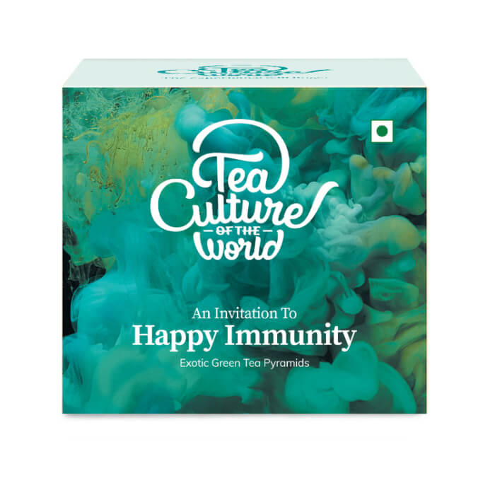 TEA CULTURE OF THE WORLD Happy Immunity Tea (Pack Of 16), 32g