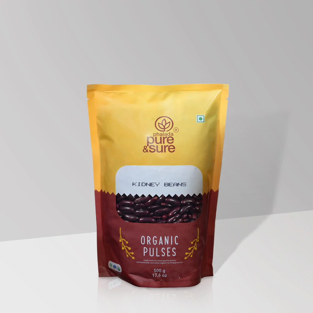 PURE & SURE Organic Rajma / Kidney Beans, 500g
