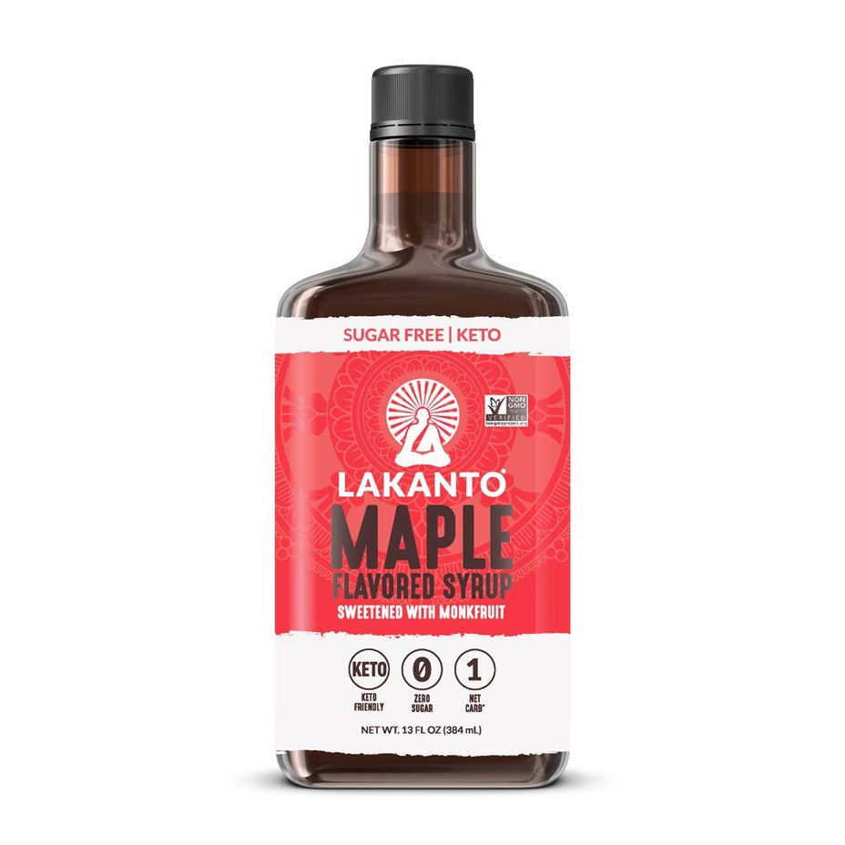 LAKANTO Maple Flavored Syrup, 384ml