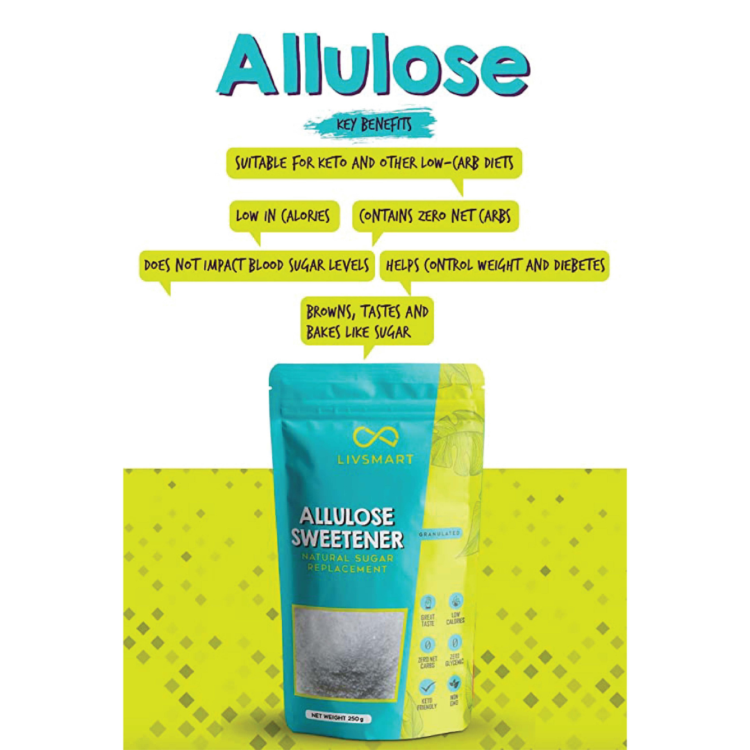 LIVSMART Allulose Sweetener, 250g