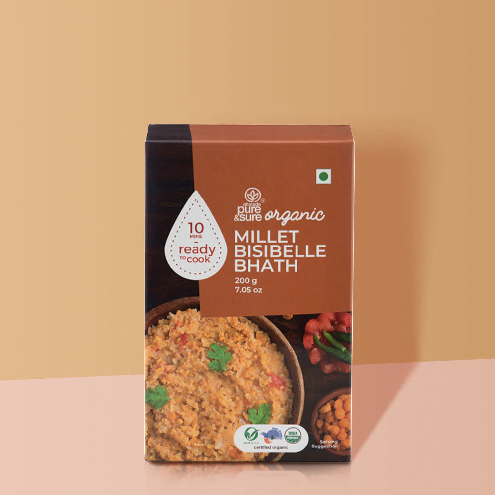 PURE & SURE Organic Millet Bisi Bele Bath, 200g