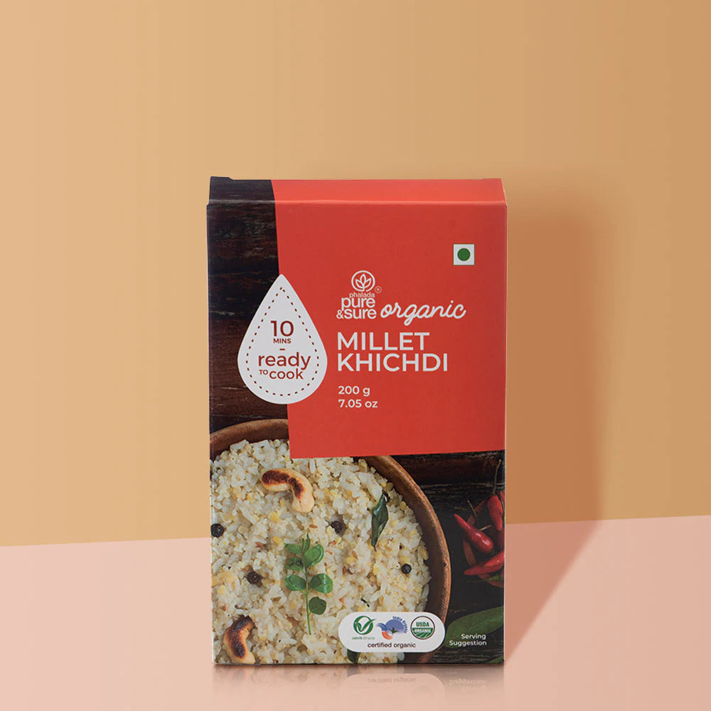 PURE & SURE Organic Millet Khichdi, 200g
