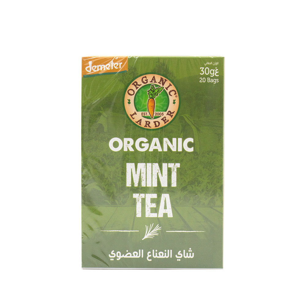 ORGANIC LARDER Mint Tea, 30g - Organic, Vegan, Natural