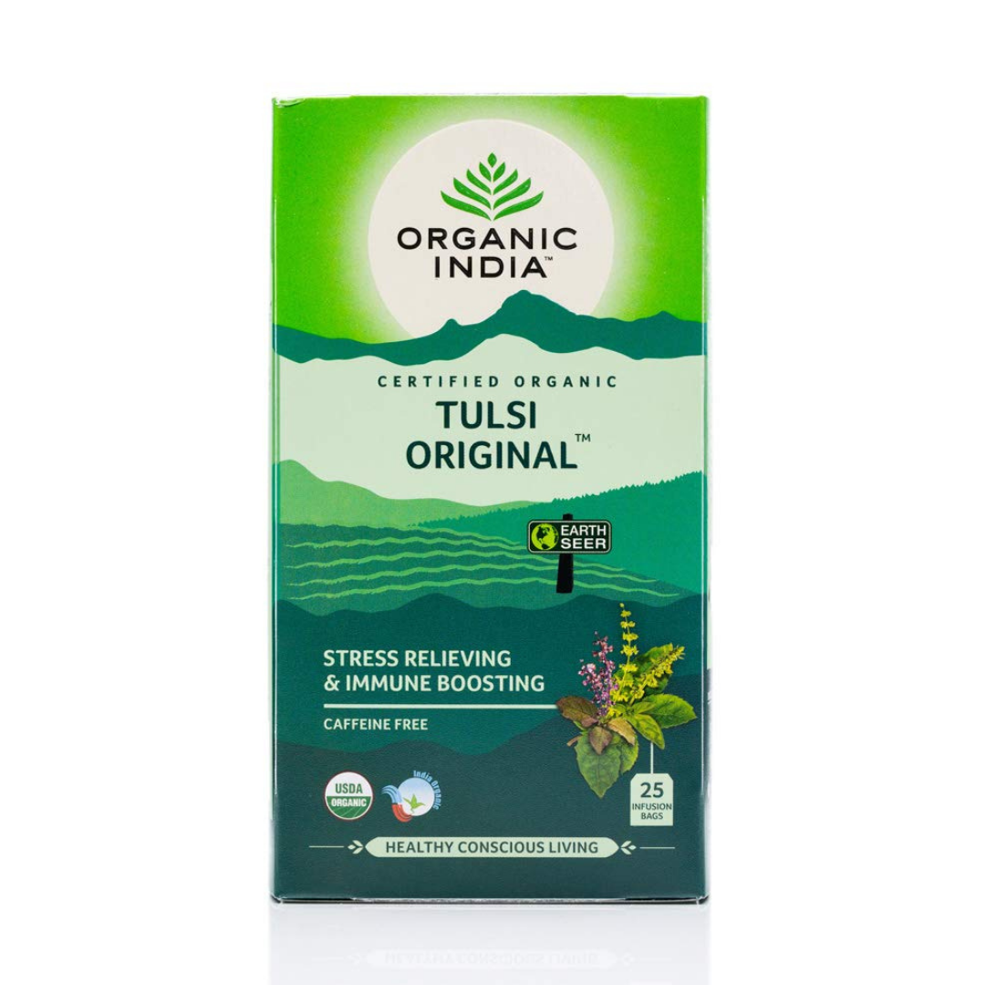 ORGANIC INDIA Tulsi Original Tea, 45g - Pack of 25 Sachets