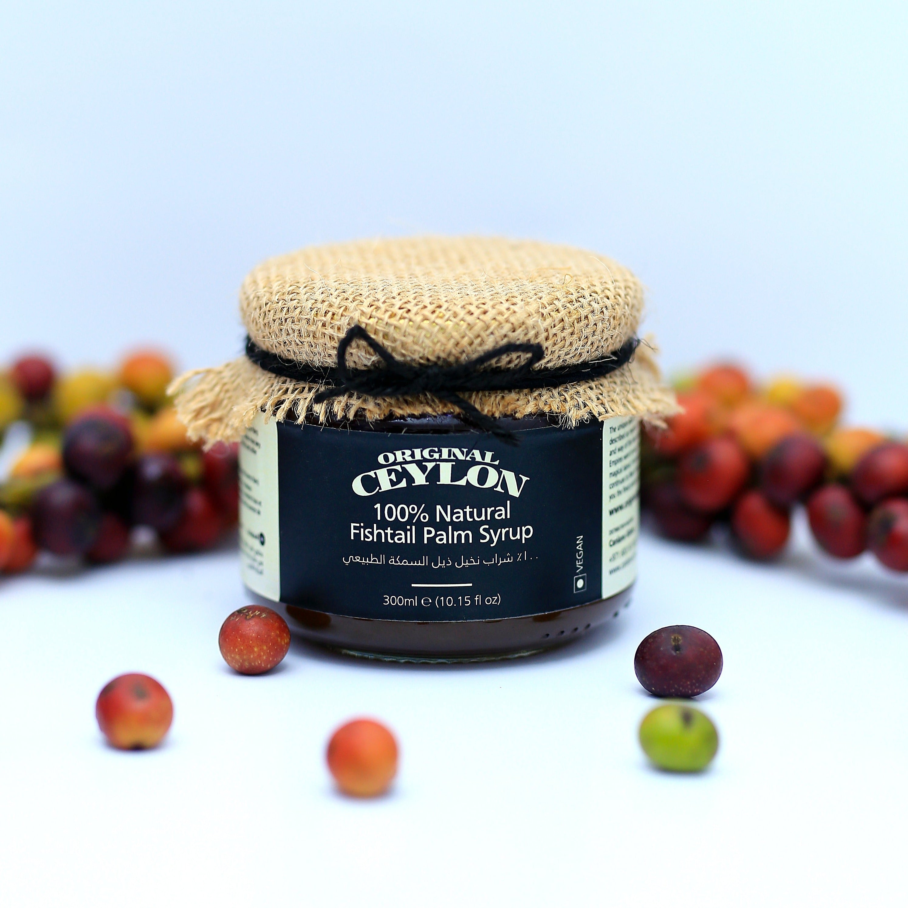 ORIGINAL CEYLON 100% Natural Kithul Fishtail Palm Syrup, 300ml