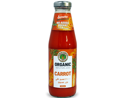 ORGANIC LARDER 100% Pure Carrot Shot, 500ml