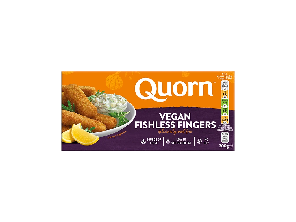 QUORN Meat Free Fishless Fingers, 200g - Pack of 10