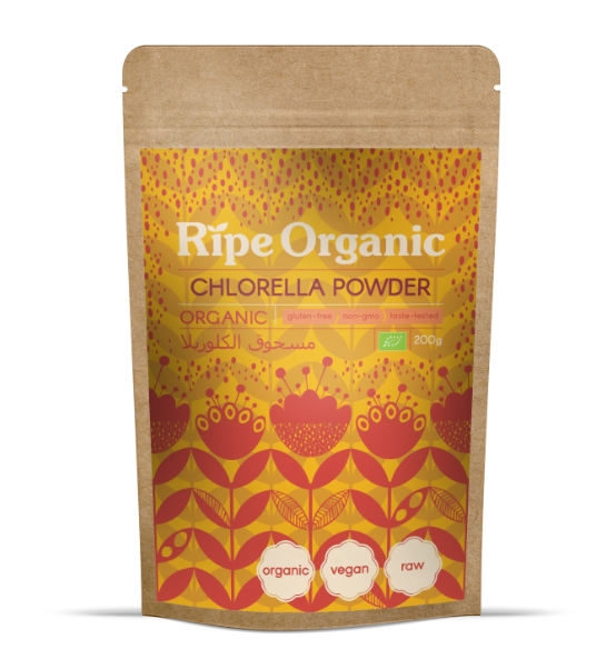RIPE Organic Chlorella Powder, 200g