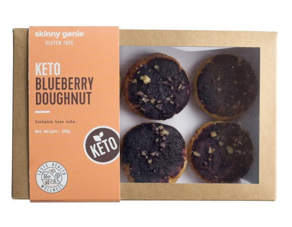 SKINNY GENIE Keto Blueberry Doughnut, 50g
