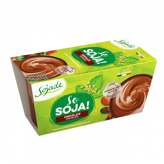 SOJADE Soya Dessert Chocolate, 200g - Pack of  2