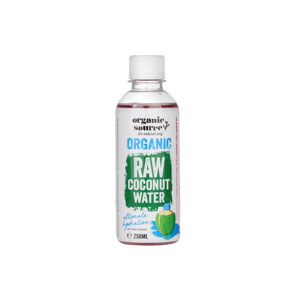 SUN BLAST Organic Source Raw Coconut Water, 250ml - Organic, Natural