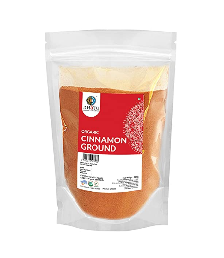 DHATU Organic Cinnamon Powder, 100g