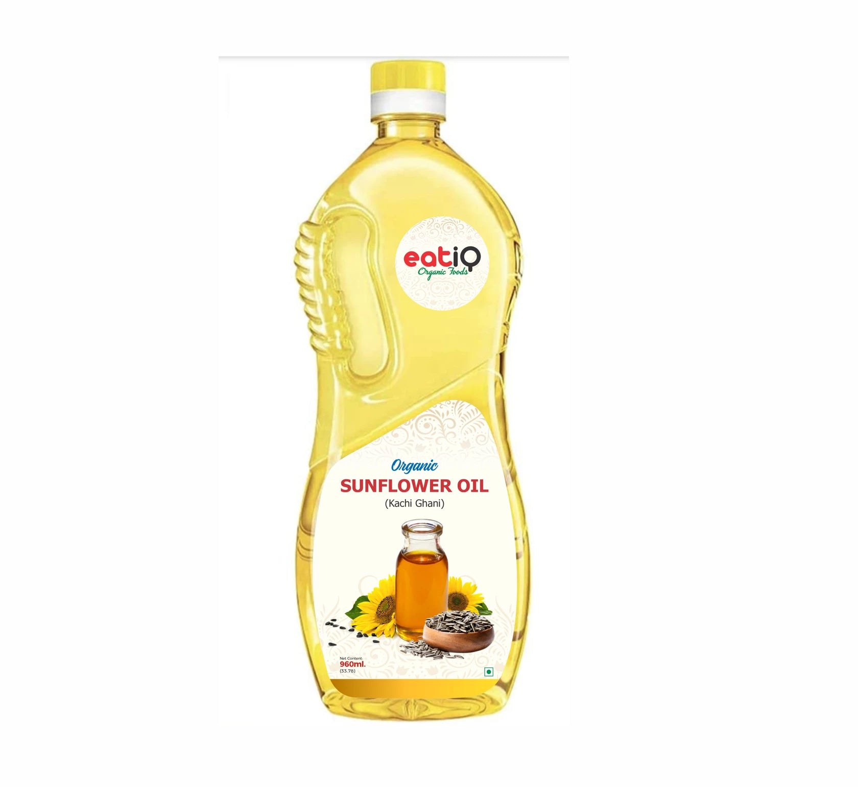 EATIQ ORGANIC FOODS Organic Sunflower Oil, 1l