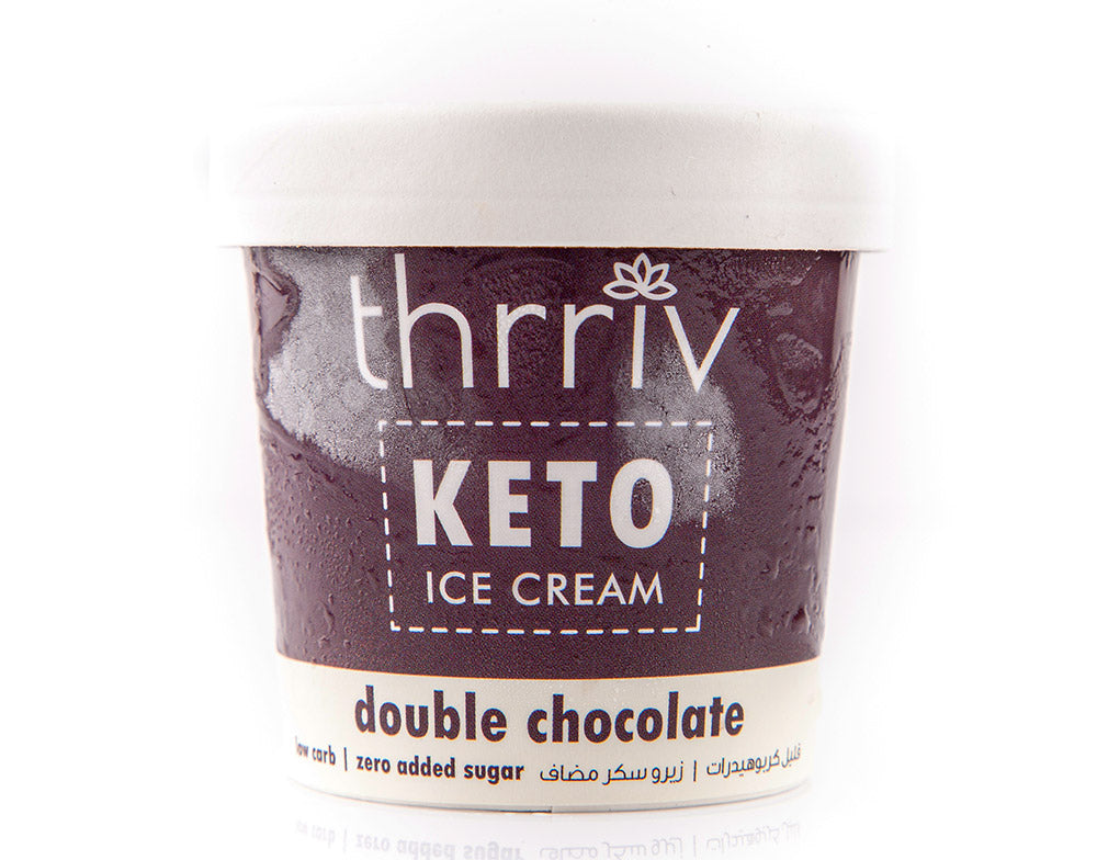 THRRIV Keto Double Chocolate Ice Cream, 500ml