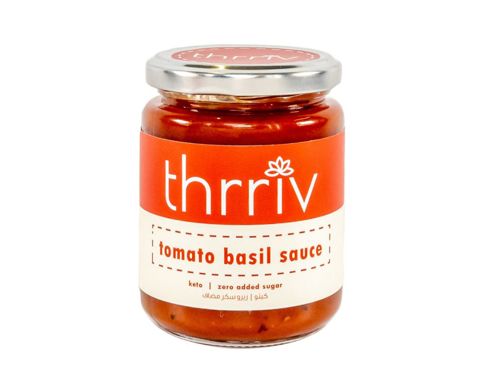 THRRIV Keto Tomato & Basil Sauce, 200g