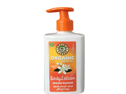 ORGANIC LARDER Body Lotion, Orange blossom, 300ml - Organic, Herbal