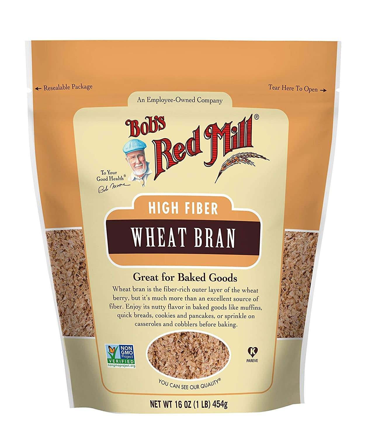 BOB'S RED MILL Wheat Bran, 454g