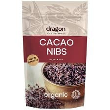 DRAGON SUPERFOODS Cacao Nibs Criollo Raw, 200g