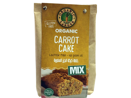ORGANIC LARDER Carrot Cake Mix, 250g