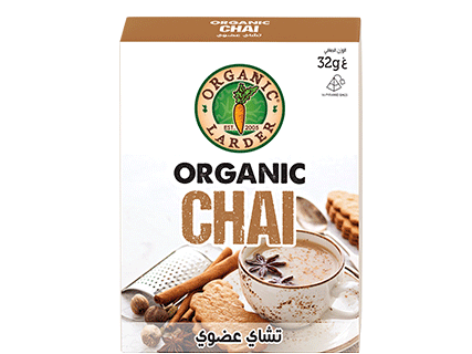 ORGANIC LARDER Chai Tea, 32g - Organic, Natural