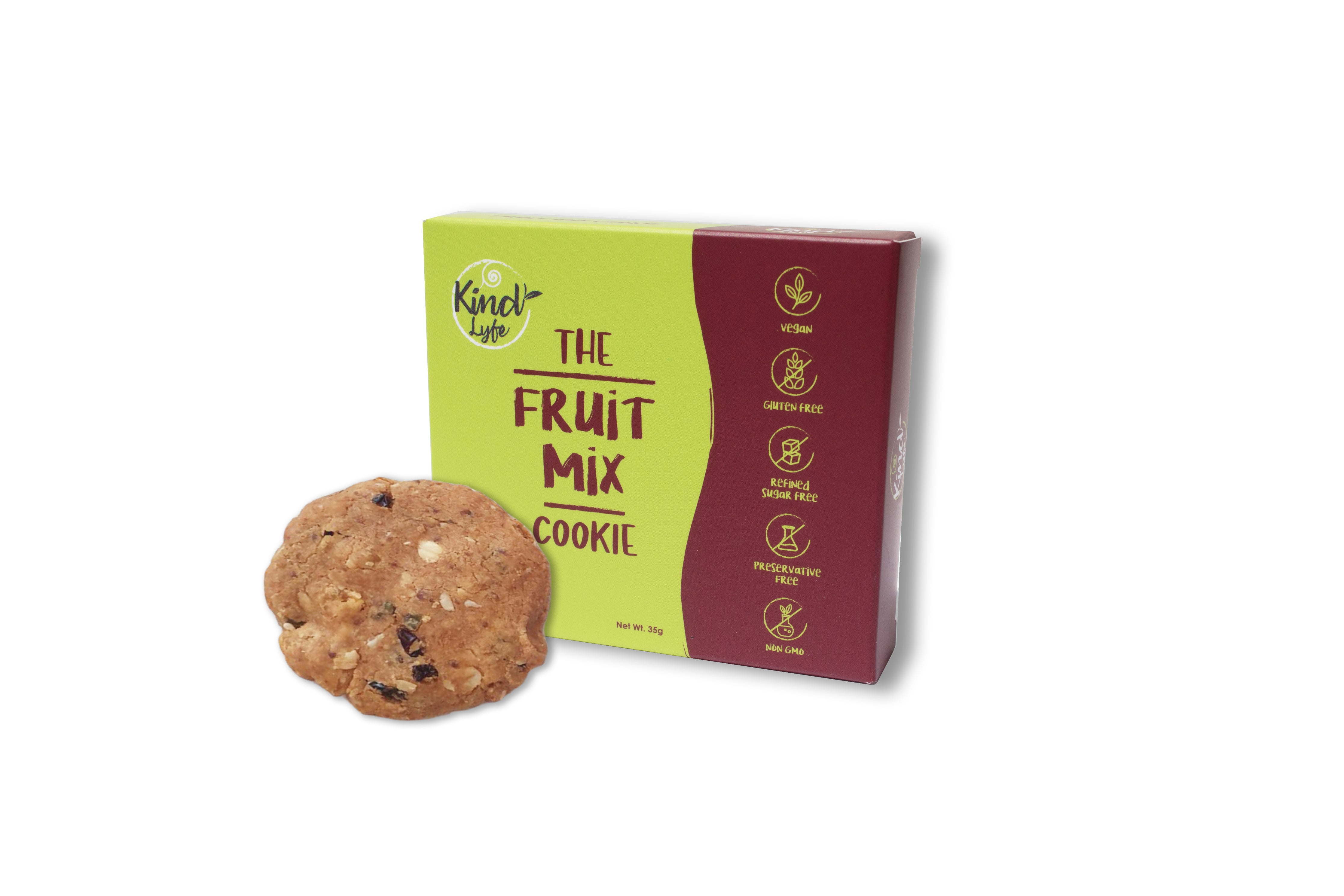 KIND LYFE Fruit Mix Cookie, 35g