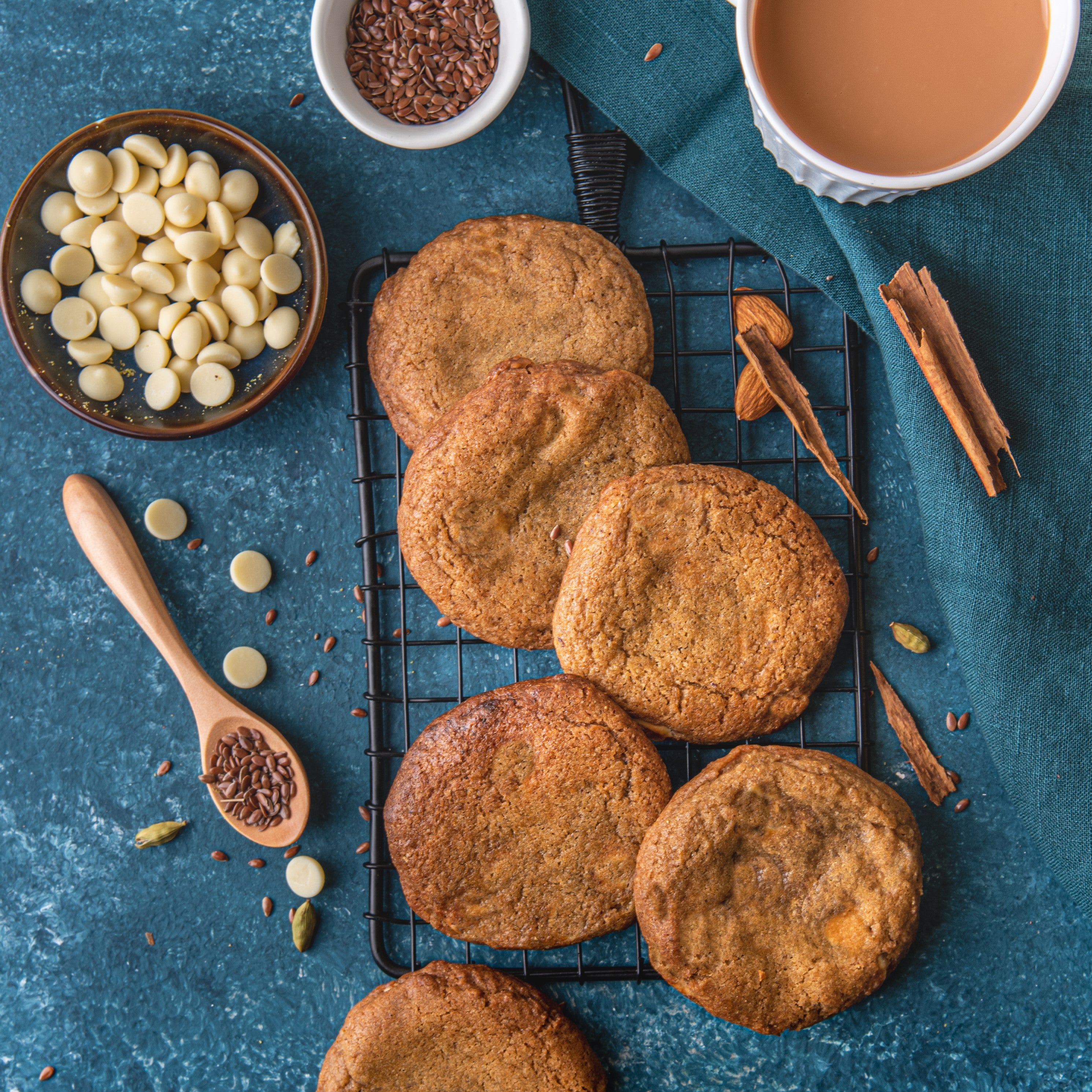 CARAMALIZE Caramel Chai Vegan Cookies - Pack Of 6